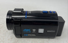 Load image into Gallery viewer, Vivitar Black 4K Ultra HD Wi-Fi 48MP Digital Video Camera Not Tested
