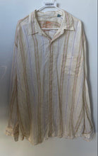Load image into Gallery viewer, Tommy Bahama Mens Multicolor Striped Linen Long Sleeve Button-Up Shirt Size 2XT
