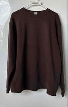 Load image into Gallery viewer, Zara Womens Brown Crew-Neck Long Sleeve Pullover Sweatshirt Size X-Large
