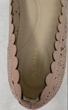 Load image into Gallery viewer, Cole Haan Womens Beige Leather Almond Toe Slip-On Ballet Flats Size 8B
