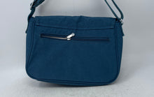 Load image into Gallery viewer, Kipling Womens Blue Inner Pockets Adjustable Strap Shoulder Crossbody Bag
