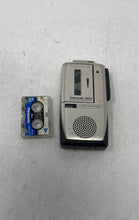 Load image into Gallery viewer, Olympus Pearlcorder J300 Silver Portable Microcassette Voice Recorder Not Tested
