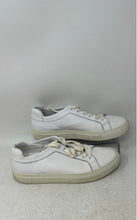 Load image into Gallery viewer, M. Gemi Womens The Palestra White Leather Lace-Up Sneaker Shoes Size EUR 37.5
