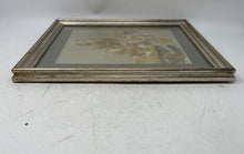 Load image into Gallery viewer, Vintage Lin-Art LTD. Japanese Chokin Samurai Dancer Art Picture Frame
