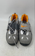 Load image into Gallery viewer, Nike Boys Air Diamond Turf 2 Gray Orange Lace-Up Sneaker Shoes Size 5.5Y
