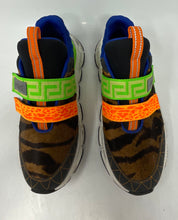 Load image into Gallery viewer, Authentic Versace Kids Multicolor Low Top Round Toe Sneaker Shoes Size EUR 35
