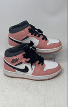 Load image into Gallery viewer, Nike Womens Air Jordan 1 Mid Multicolor Leather Lace-Up Basketball Shoes Sz 5.5
