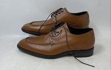 Load image into Gallery viewer, Nordstrom Rack Mens Brown Leather Lace-Up Almond Toe Derby Dress Shoes Size 8M
