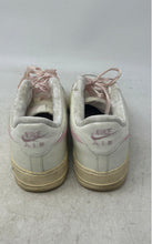 Load image into Gallery viewer, Nike Boys Air Force 1 314219-130 White Pink Leather Lace-Up Sneaker Shoes 6.5Y
