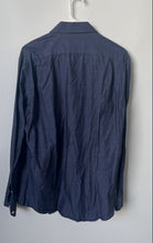 Load image into Gallery viewer, Nautica Mens Blue Long Sleeve Spread Collar Active Fit Button-Up Shirt Size 16

