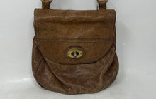 Load image into Gallery viewer, Fossil Womens Brown Leather Inner Pockets Adjustable Strap Crossbody Bag
