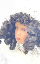 Load image into Gallery viewer, American Classics Collection White Wedding Gown Curly Hair Porcelain Bride Doll
