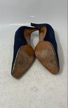 Load image into Gallery viewer, Anne Klein Womens Blue Square Toe Slip-On Stiletto Pump Heels Size 7
