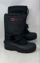 Load image into Gallery viewer, Ozark Trail Mens Black Round Toe Drawstring Insulated Snow Boots Size 11
