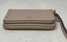 Load image into Gallery viewer, Kate Spade Womens Patterson Drive Anita Beige Leather Zip-Around Wristlet Wallet
