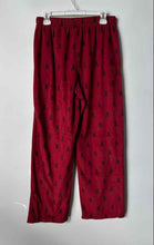 Load image into Gallery viewer, Psycho Bunny Mens Red Logo Print Drawstring Straight Leg Lounge Pants Size S

