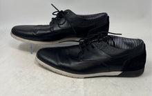 Load image into Gallery viewer, Steve Madden Mens Punte Black Round Toe Lace-Up Oxford Dress Shoes Size 13
