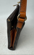 Load image into Gallery viewer, Michael Kors Womens Fulton Brown Monogram Print Leather Crossbody Bag
