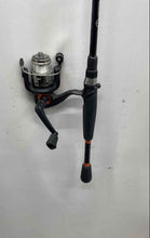Load image into Gallery viewer, R2F Performance Series Fishing Rod And Reel Black Orange Spinning Combo
