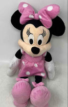Load image into Gallery viewer, Disney Plush Minnie Mouse Stuffed Animal Doll With Pink Polka Dot Dress
