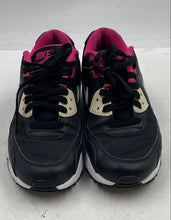 Load image into Gallery viewer, Authentic Nike Kids Air Max 90 Mesh GS Black Pink White Sneaker Shoes 5Y Stained
