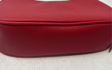 Load image into Gallery viewer, LD Womens Red Faux Leather Side Tassel Inner Pockets Zipper Shoulder Bag
