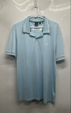 Load image into Gallery viewer, Hugo Boss Mens Blue Short Sleeve Regular Fit Collared Golf Polo Shirt Size XL
