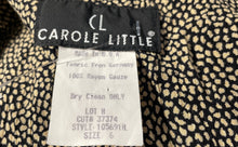Load image into Gallery viewer, Carole Little Womens Multicolor Printed Long Sleeve Button Front Blouse Top Sz 6
