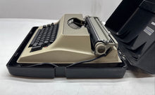Load image into Gallery viewer, Underwood 565 Portable Manual Electric Typewriter With Case Not Tested
