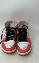 Load image into Gallery viewer, Nike Womens Air Jordan 1 Mid BQ6472-186 White Pink Lace-Up Sneaker Shoes Size 7
