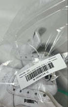 Load image into Gallery viewer, Puma Kids Carina 370678-11 White Black Low Top Sneaker Shoes Size 1C No Laces
