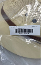 Load image into Gallery viewer, Jen West Mens Beige Wide Brim Western Theme Cowboy Hat Size Large
