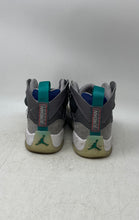 Load image into Gallery viewer, Nike Kids Air Jordan Jumpman Two Trey Gray Blue Green Sneaker Shoes Size 5.5Y
