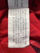 Load image into Gallery viewer, Zara Womens Red Long Sleeve Round Neck Cropped Blouse Top Size Small

