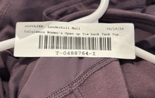 Load image into Gallery viewer, Lululemon Womens Purple Sleeveless Racerback Workout Tank Top No Size
