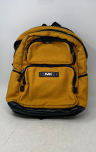 Load image into Gallery viewer, Michael Kors Mens Kent Sport Utility Mustard Black Adjustable Strap Zip Backpack
