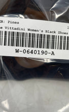 Load image into Gallery viewer, Adrienne Vittadini Womens Galaxy Stretch Black Open Toe Slide Sandals Size 8.5M
