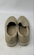 Load image into Gallery viewer, Banana Republic Mens Beige Leather Round Toe Slip-On Sneaker Shoes Size 10.5
