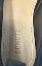Load image into Gallery viewer, Schutz Womens Black Round Toe Studded Strap Slip-On Formal Loafer Shoes Sz EU 38
