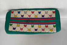 Load image into Gallery viewer, Authentic Brighton Womens Love &amp; Joy Multicolor Heart Print Tote Handbag
