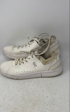 Load image into Gallery viewer, On Mens The Roger Advantage White Leather Lace-Up Sneaker Shoes Size 12
