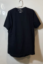 Load image into Gallery viewer, Zara Mens Black Short Sleeve Crew Neck Pullover T-Shirt Size Large

