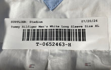 Load image into Gallery viewer, Tommy Hilfiger Boys White Printed Long Sleeve Collared Button-Up Shirt Size XL
