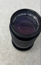 Load image into Gallery viewer, Vivitar 70-150mm 1:3.8 MC Macro Focus Black Compact Zoom Camera Lens
