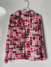 Load image into Gallery viewer, Kate Spade New York Womens Multicolor Printed Sleepwear Button-Up Shirt Size XL
