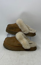 Load image into Gallery viewer, UGG Womens Disquette Brown Suede Closed Toe Slip-On Mule Slippers Size 10
