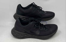 Load image into Gallery viewer, Nike Mens Revolution 6 Black Round Toe Low Top Lace-Up Sneaker Shoes Size 12
