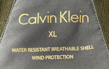 Load image into Gallery viewer, Calvin Klein Mens Blue Water Resistant Breathable Shell Windbreaker Jacket Sz XL
