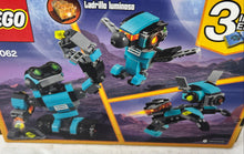 Load image into Gallery viewer, Lego Creator 31062 Robo Explorer 205 Pieces 3-In-1 Building Toy Complete Box Set
