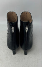 Load image into Gallery viewer, Madewell Womens The Dimes Black Leather Kitten Heel Ankle Booties Size 7
